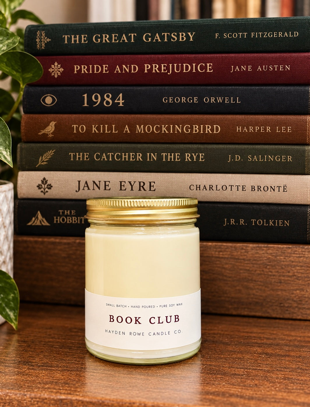 Book Club Soy Candle