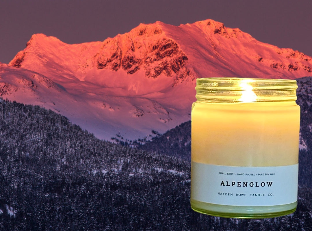 Alpenglow Soy Candle, 7 oz