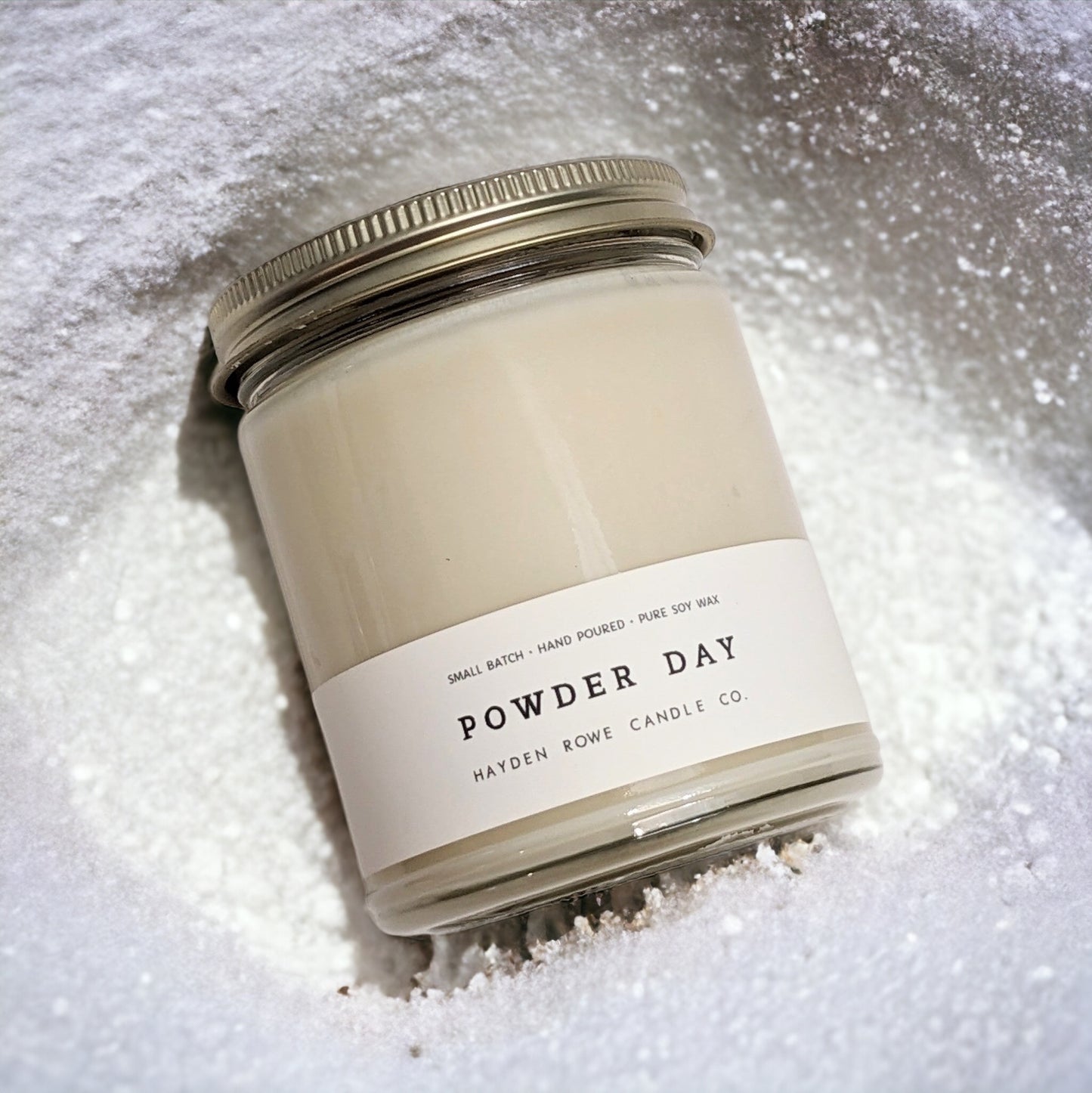 Powder Day Soy Candle, 7oz