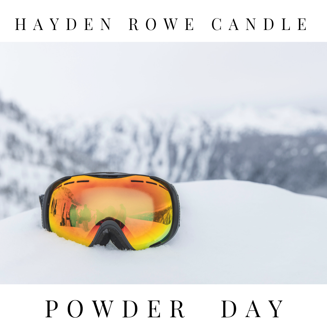 Powder Day Soy Candle, 7oz