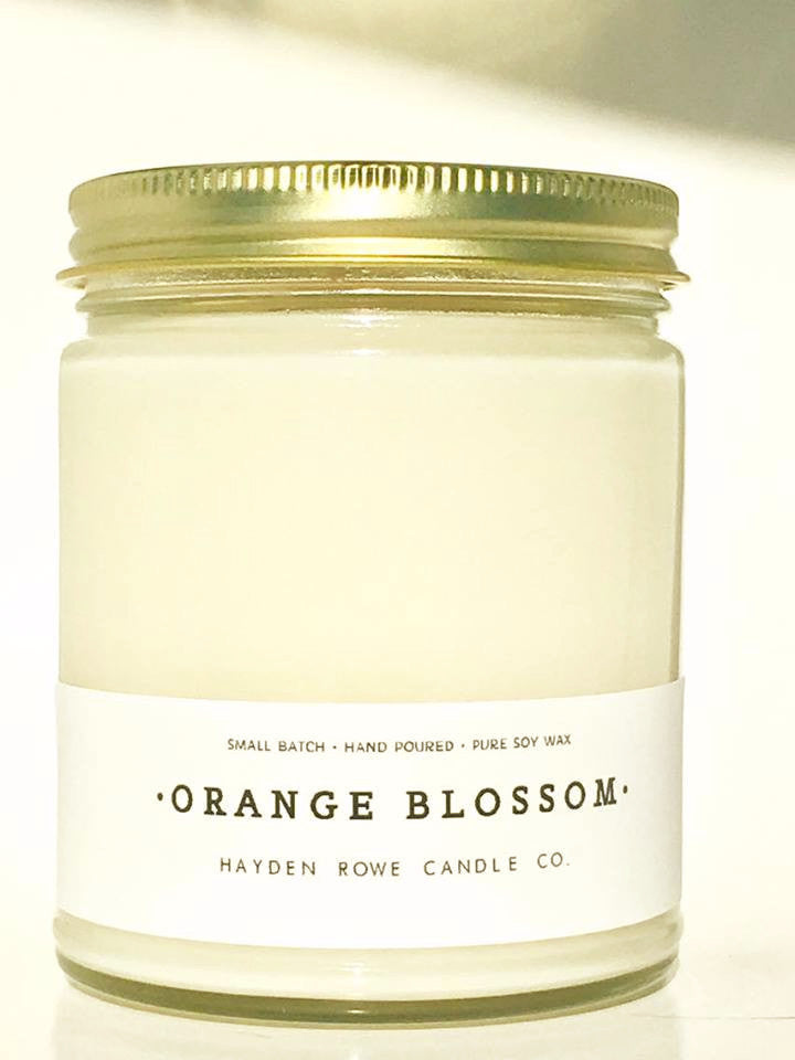 Orange Blossom - Soy Candle - Soy Candle, Soy Candle Soy Candle, Hayden Rowe Candle Co. Hayden Rowe Candle Co., Hayden Rowe Candle Co. Hayden Rowe Candle Co.