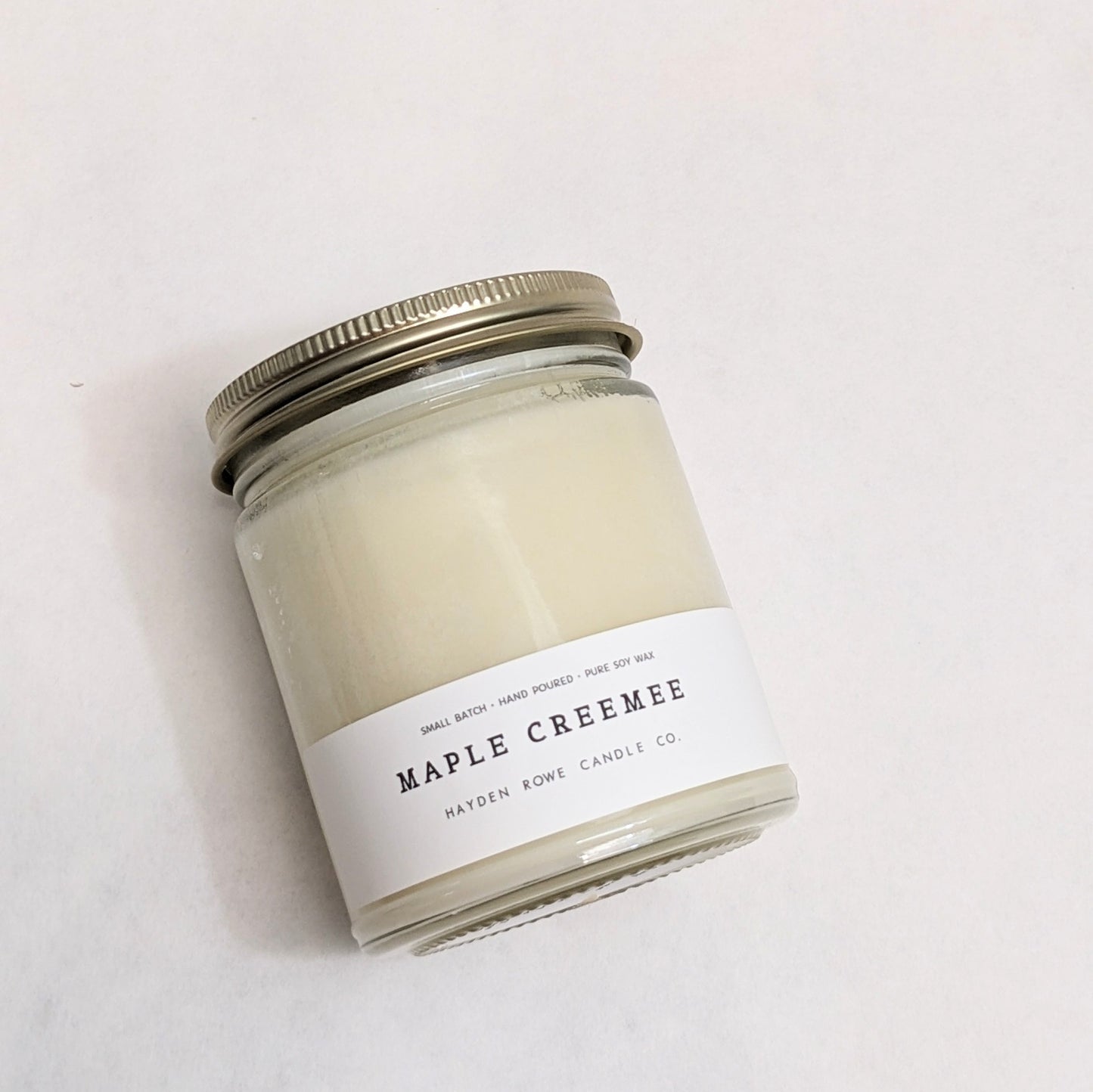 Maple Creemee Soy Candle, 7oz