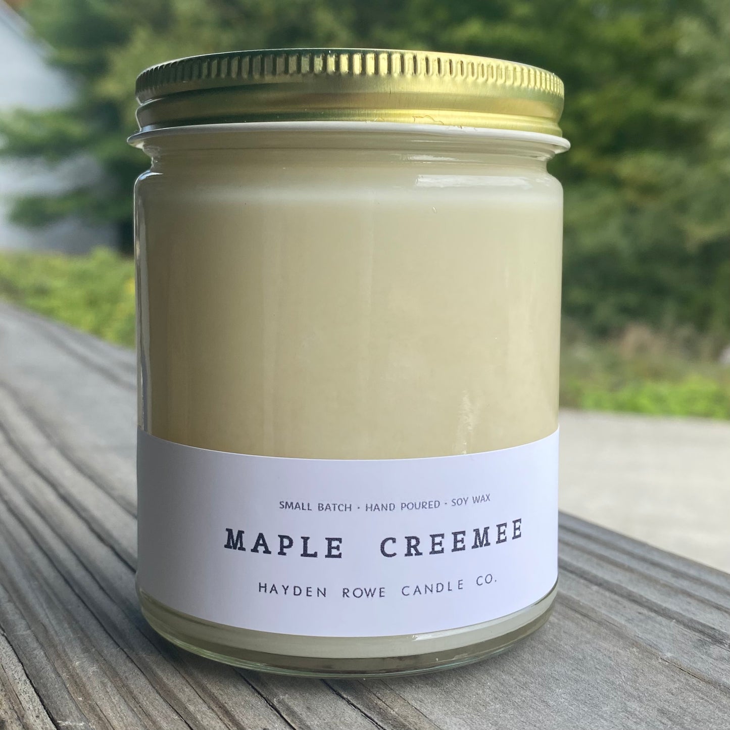 Maple Creemee Soy Candle, 7oz