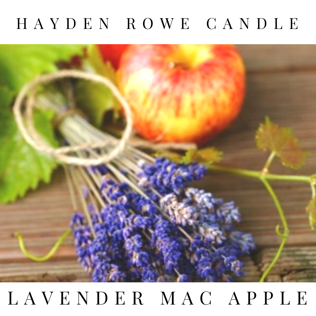 Lavender Mac Apple Scented Wax
