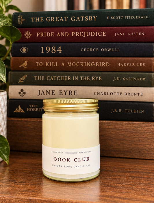 Book Club Soy Candle