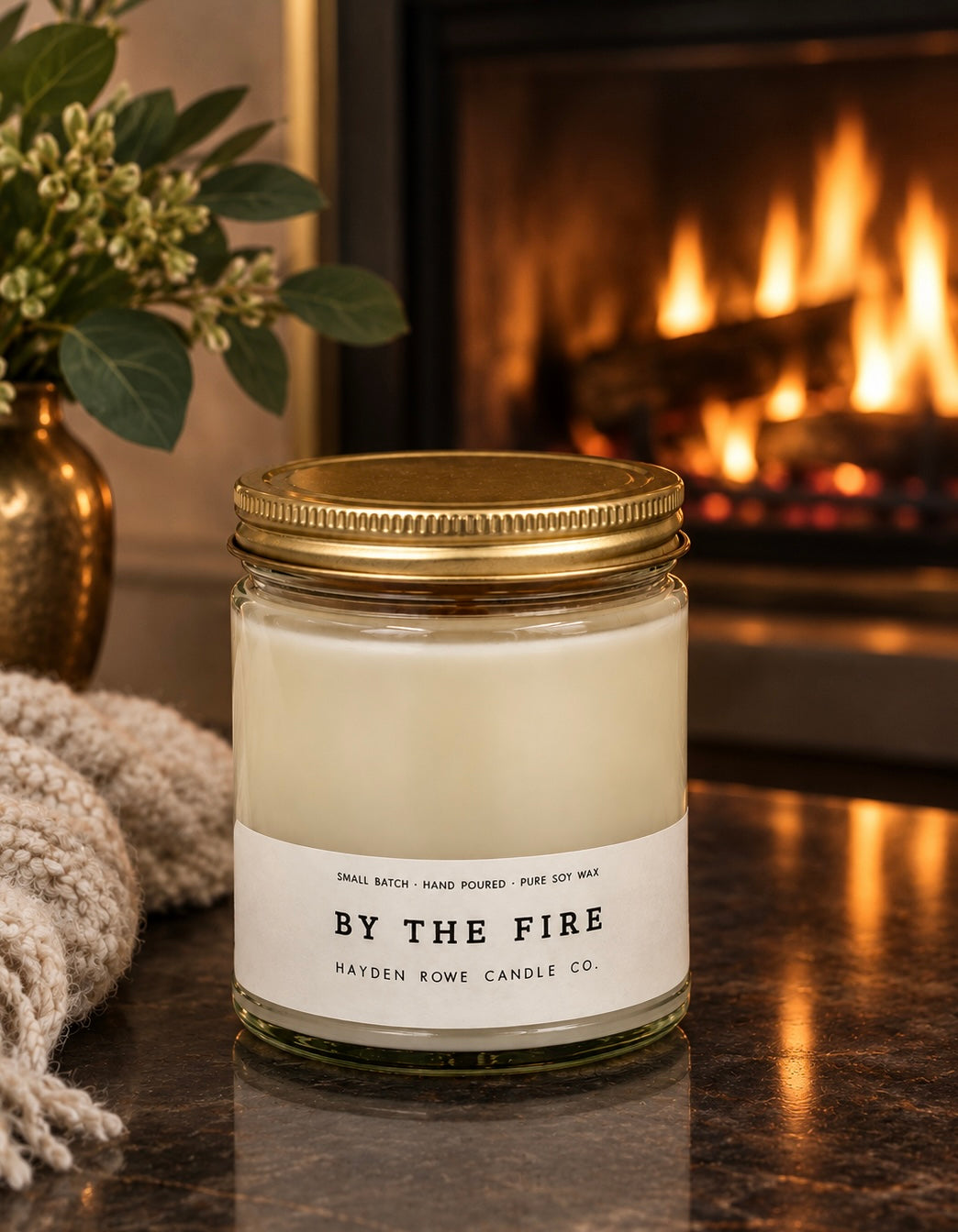 By The Fire Soy Candle