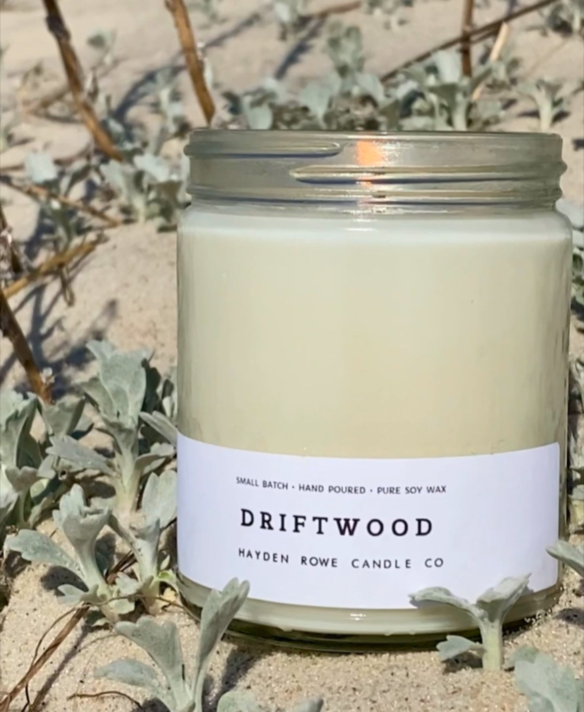 Driftwood Soy Candle, 7 oz