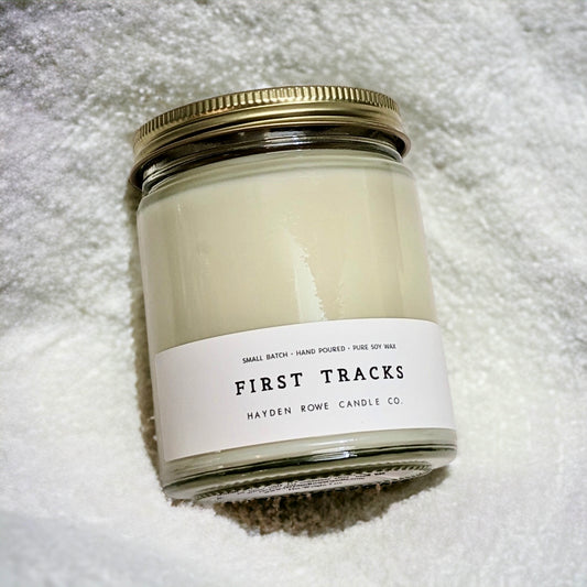 First Tracks Soy Candle