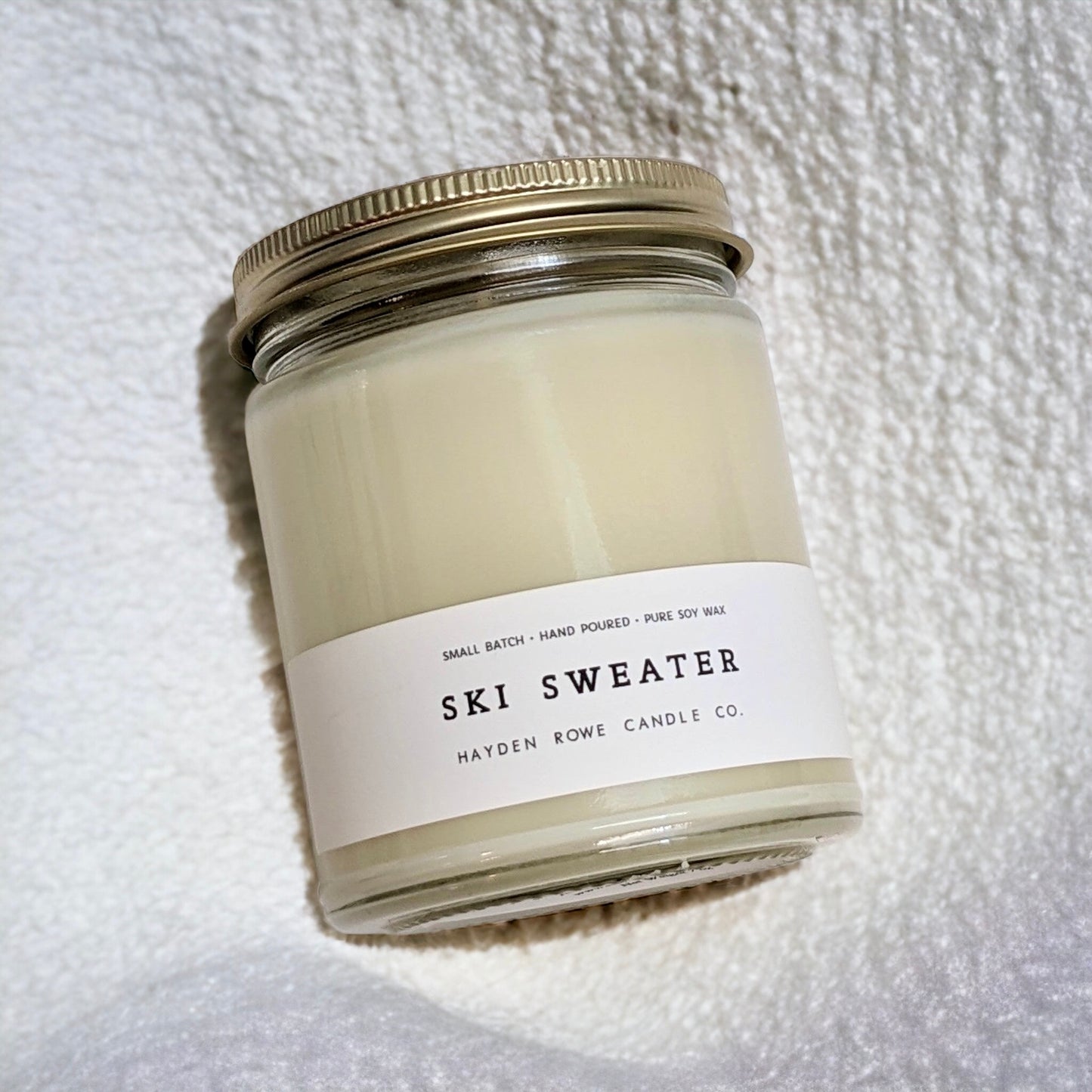 Ski Sweater Soy Candle