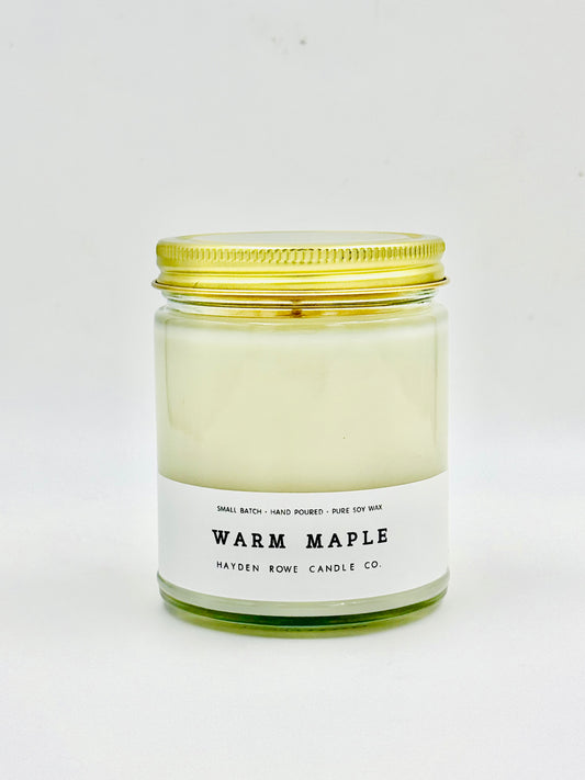 Warm Maple Soy Candle
