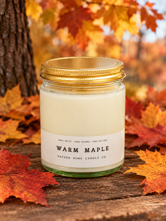 Warm Maple Soy Candle
