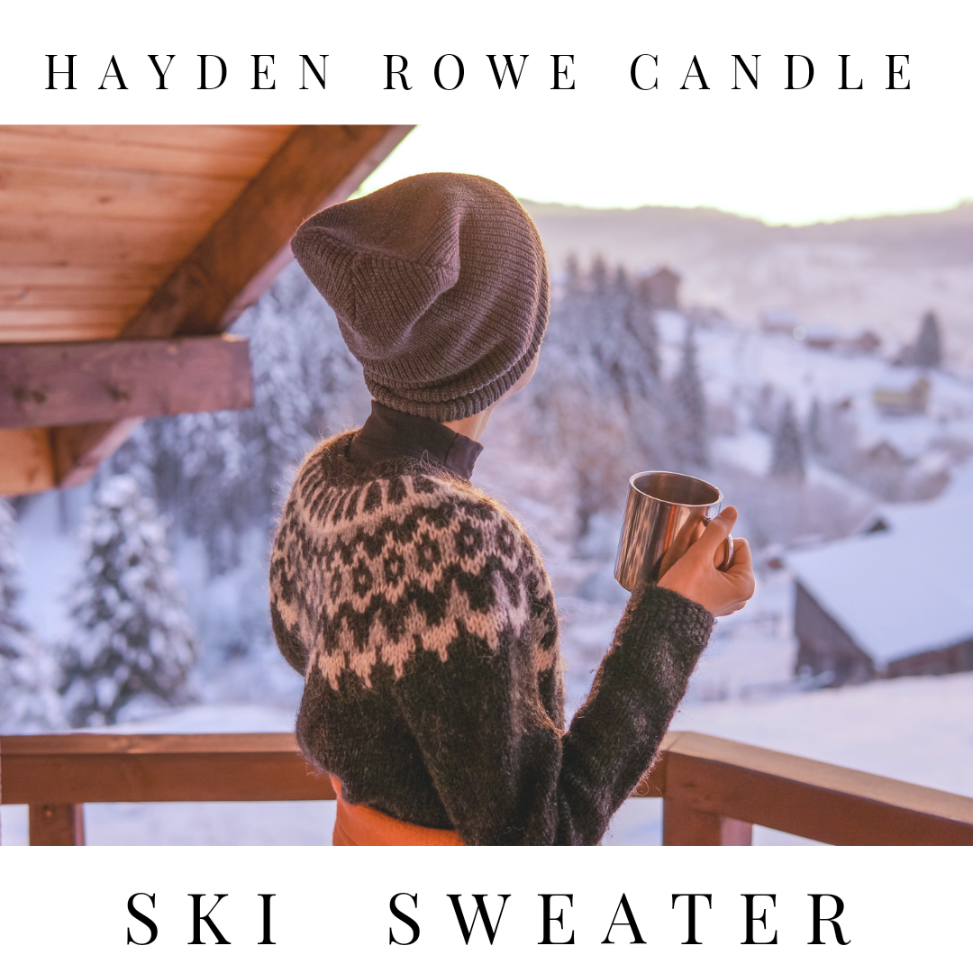 Ski Sweater Soy Candle