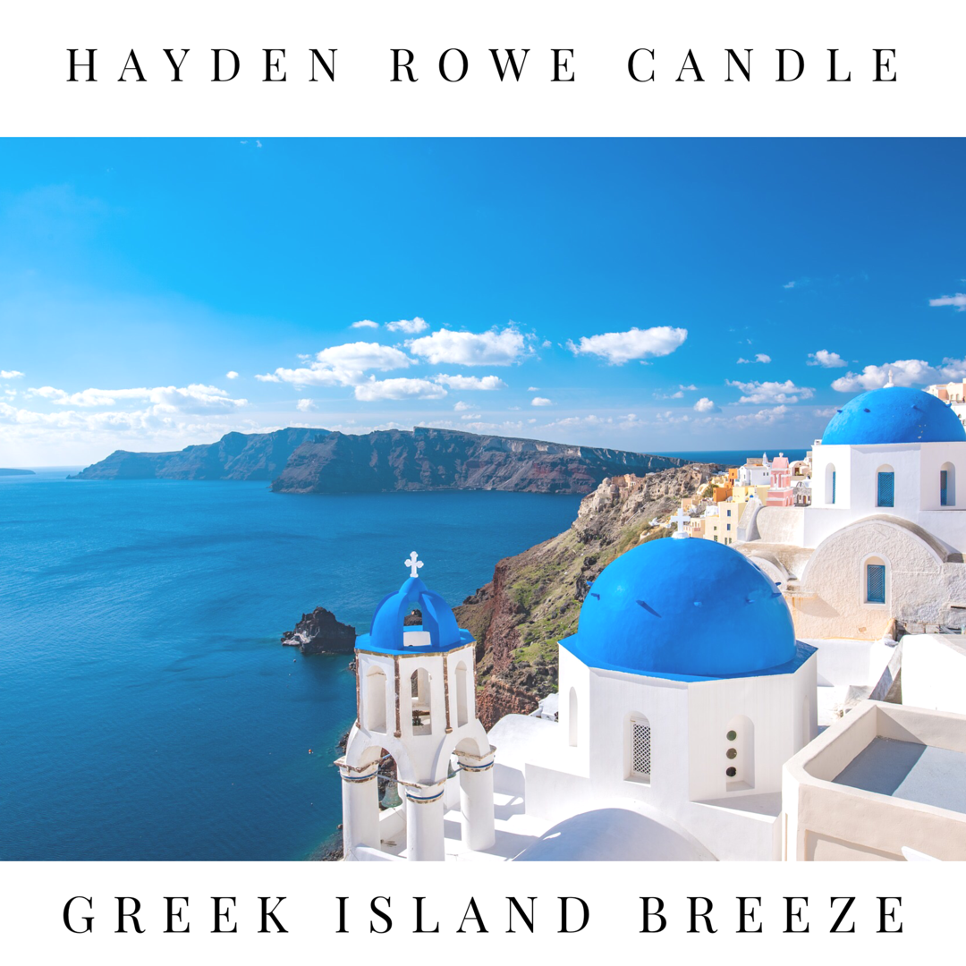 Greek Island Breeze Scented Wax