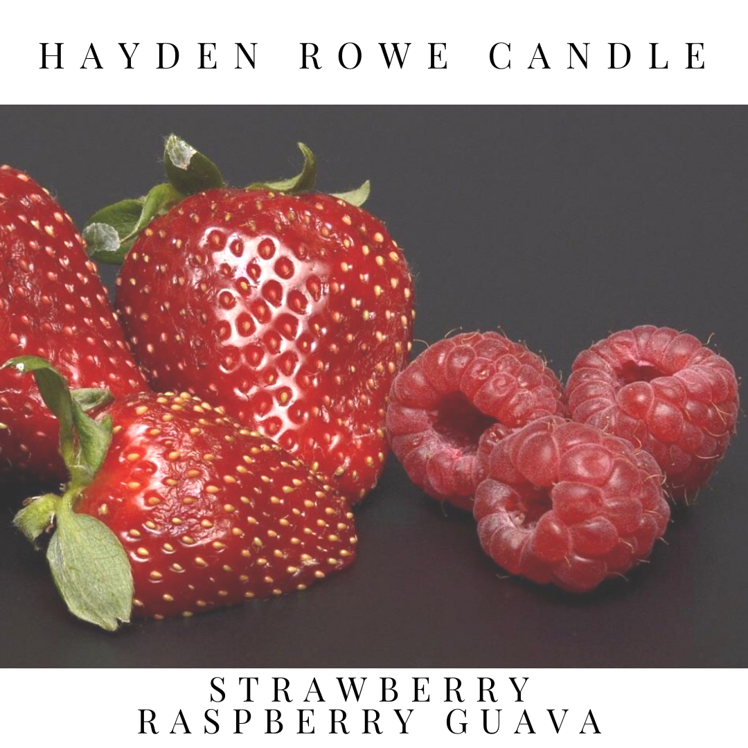 Strawberry Raspberry Guava Scented Wax
