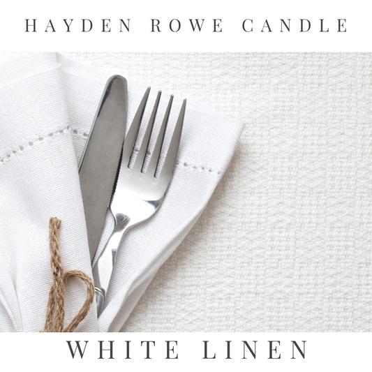 White Linen Scented Wax