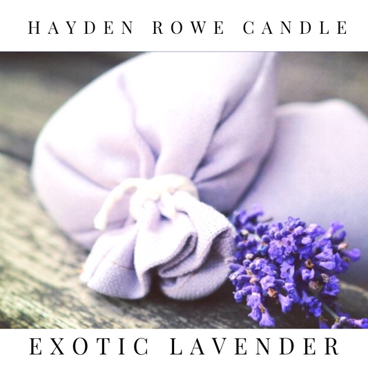 Exotic Lavender Scented Wax