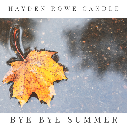 Bye Bye Summer Scented Wax