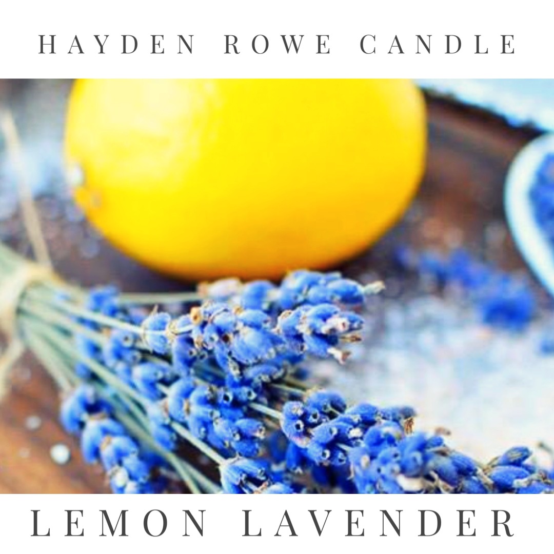 Lemon Lavender Scented Wax