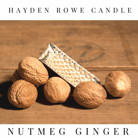 Nutmeg Ginger Scented Wax