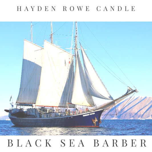 Black Sea Barber Scented Wax